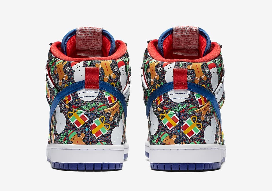 Concepts x Nike SB Dunk High "Ugly Christmas Sweater"