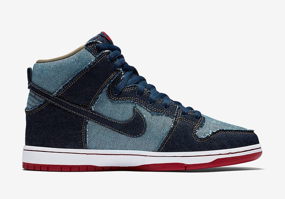 Reese Forbes x Nike SB Dunk High "Denim"