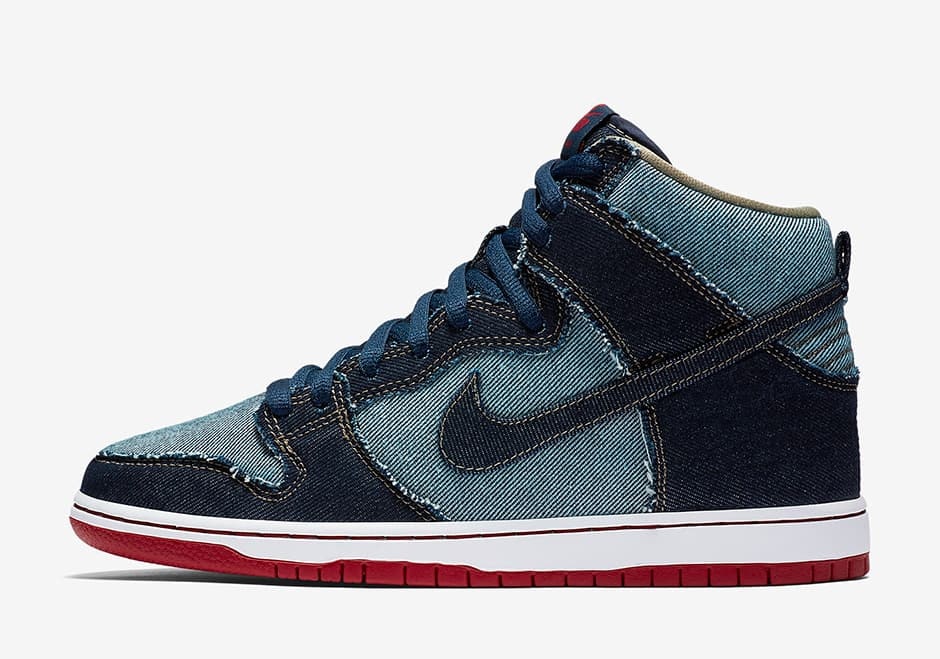 Reese Forbes x Nike SB Dunk High "Denim"