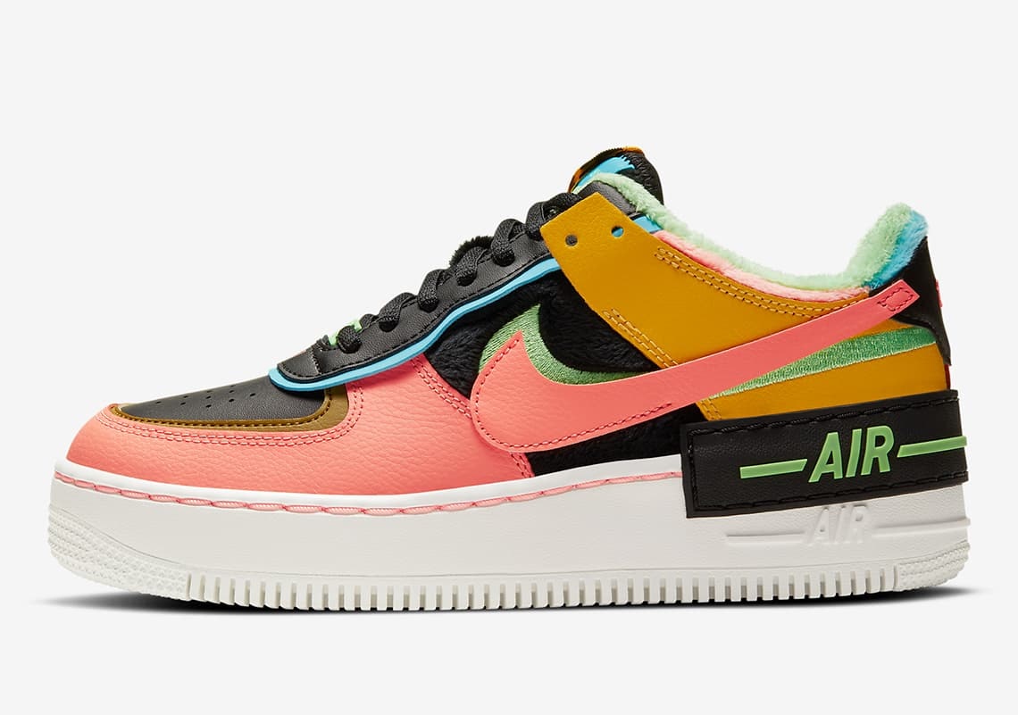 Nike Air Force 1 Shadow SE "Furry Velour"