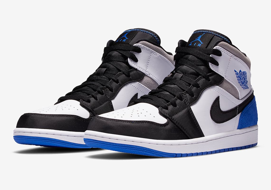 Nike air jordan 1 mid se royal blue sales