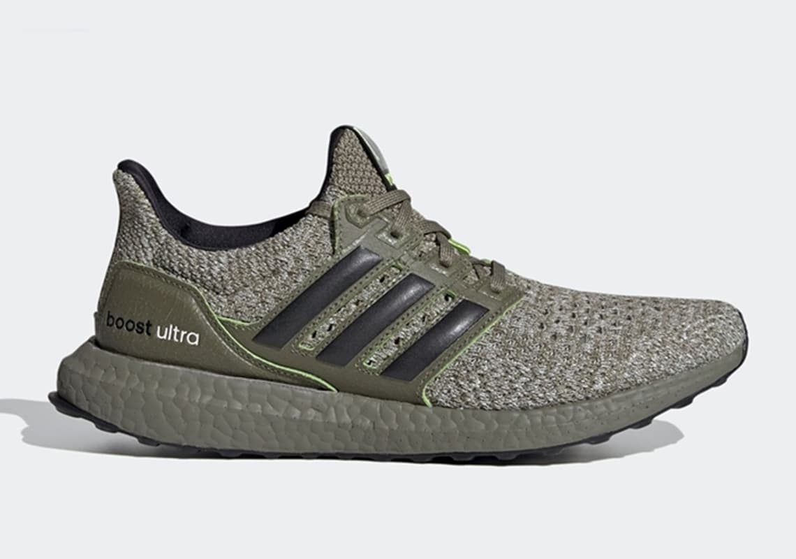 Adidas pure boost olive green sales