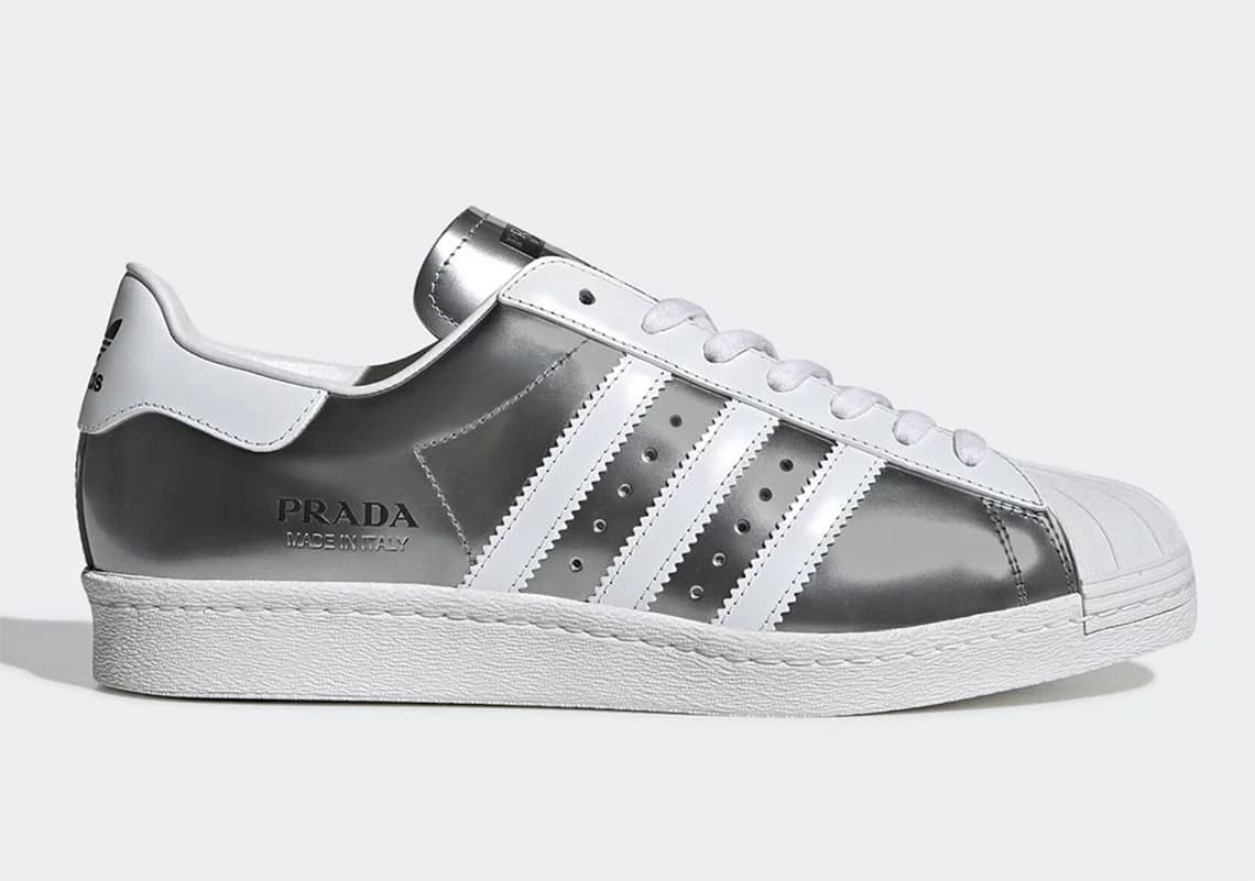 Prada x adidas Superstar "Metallic Silver"