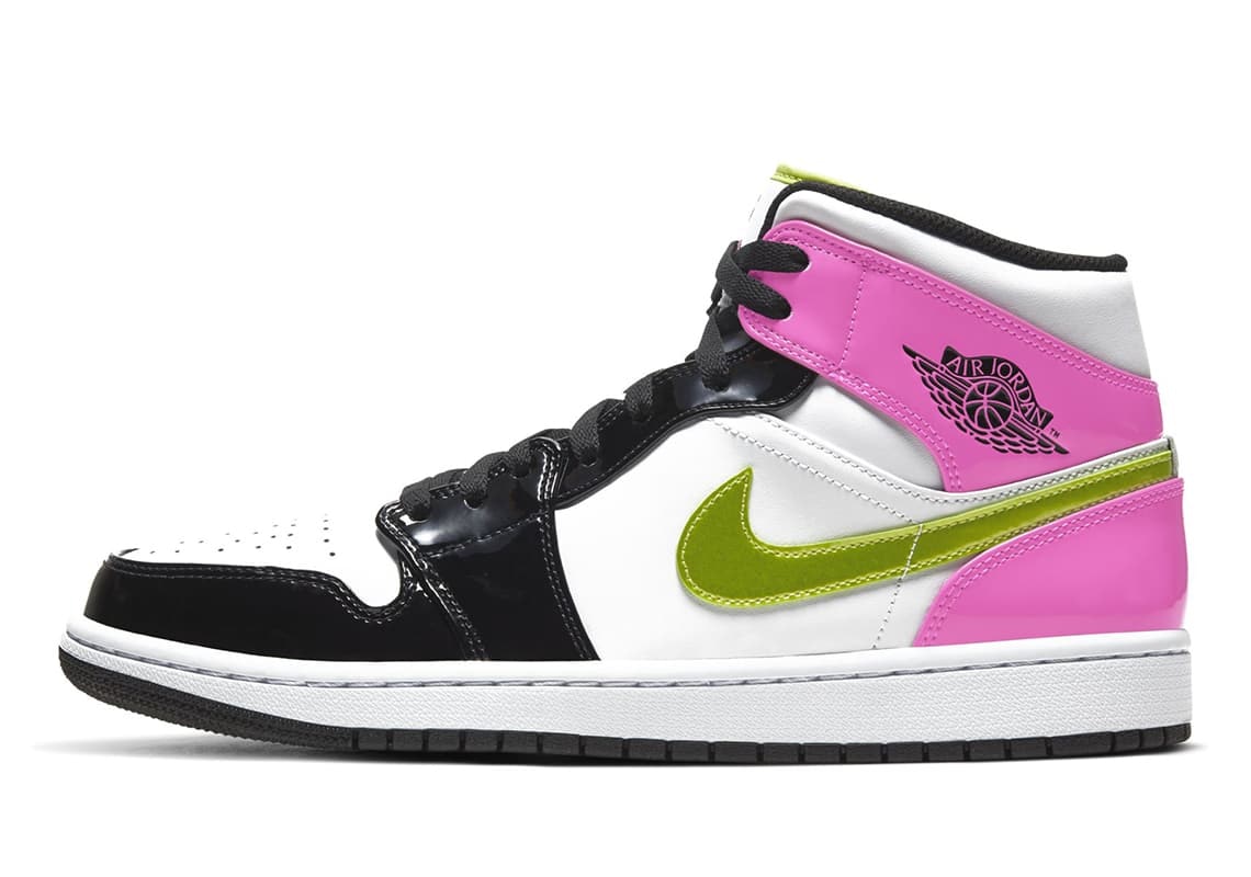 Air Jordan 1 Mid Wmns "Cyber Pink"