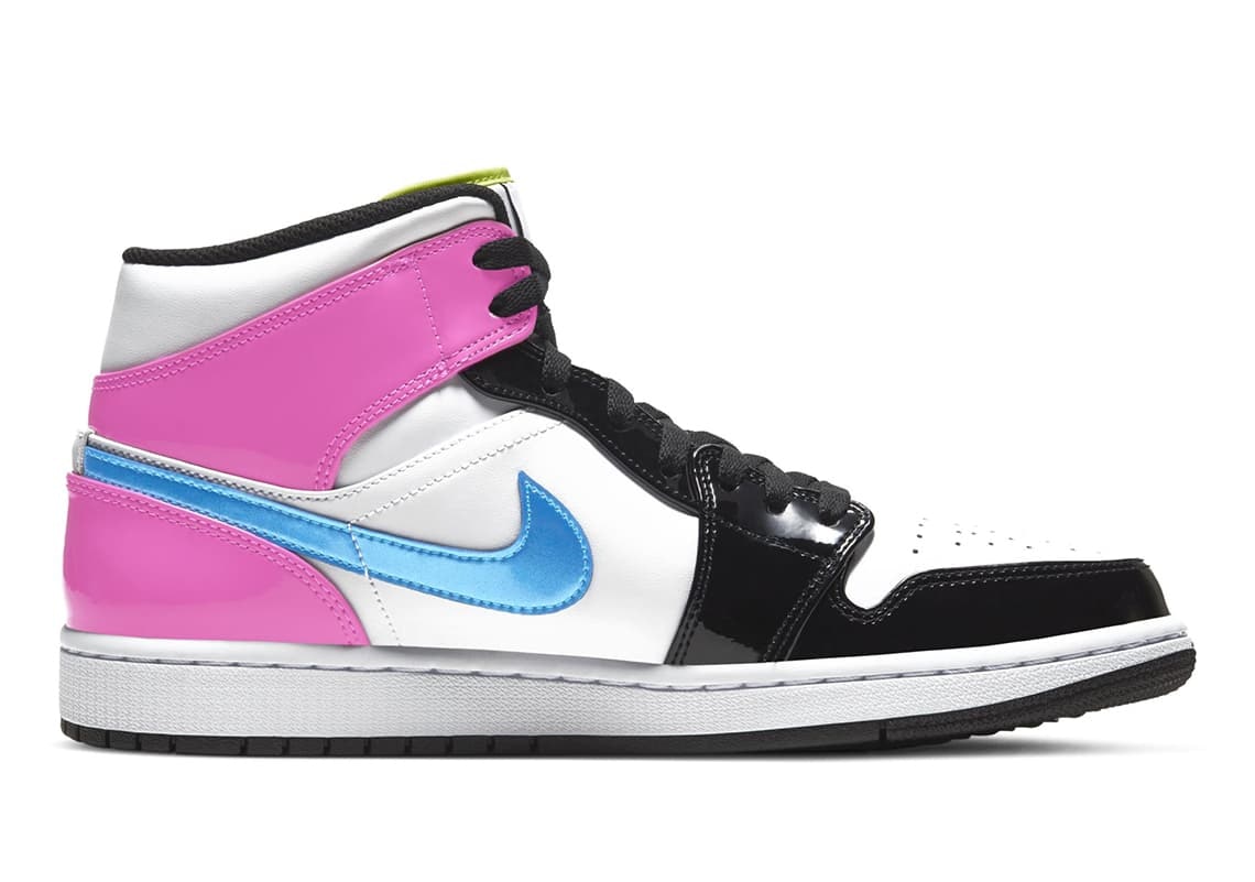 Air Jordan 1 Mid Wmns "Cyber Pink"