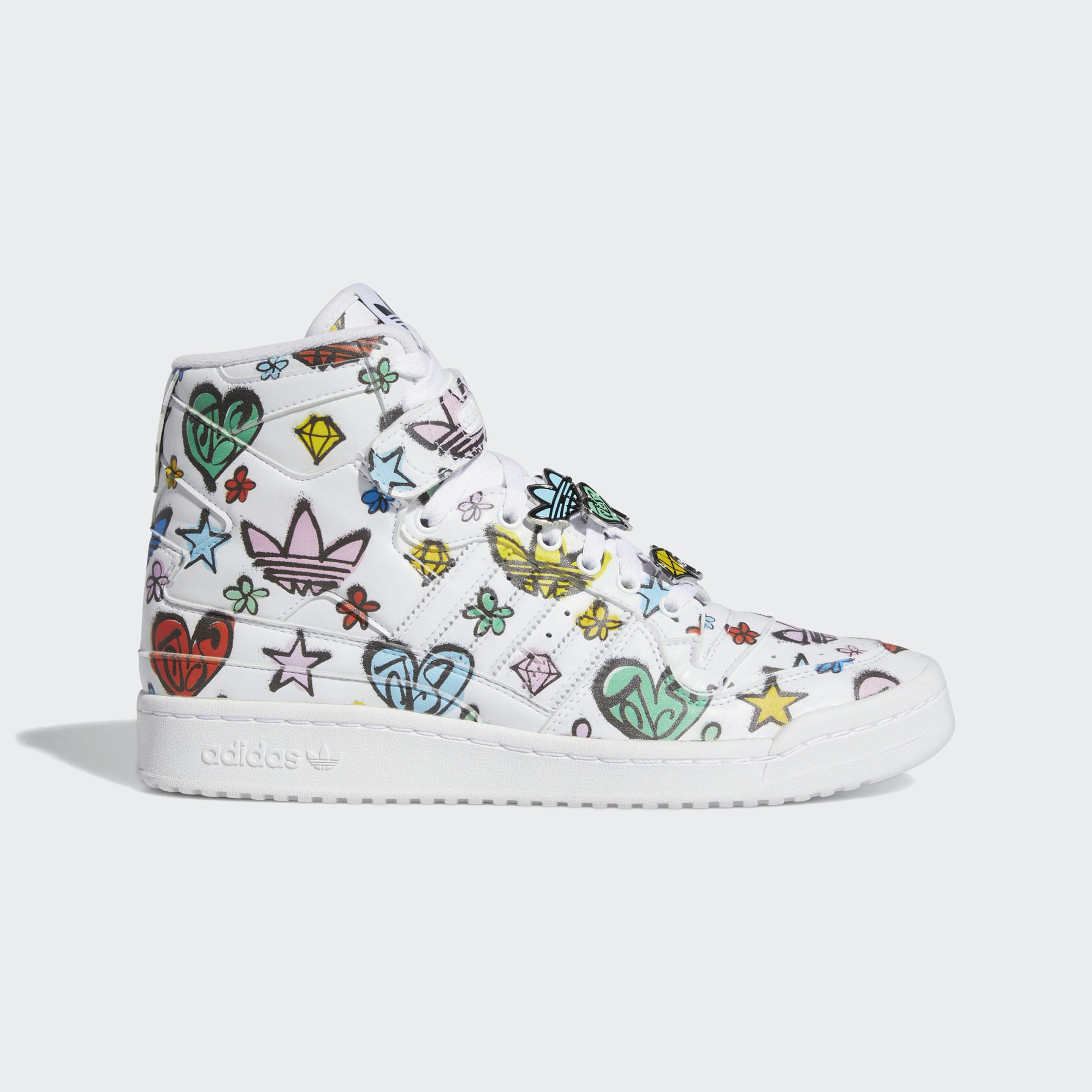 Jeremy Scott x adidas Forum 84 High "Monogram Takeover"