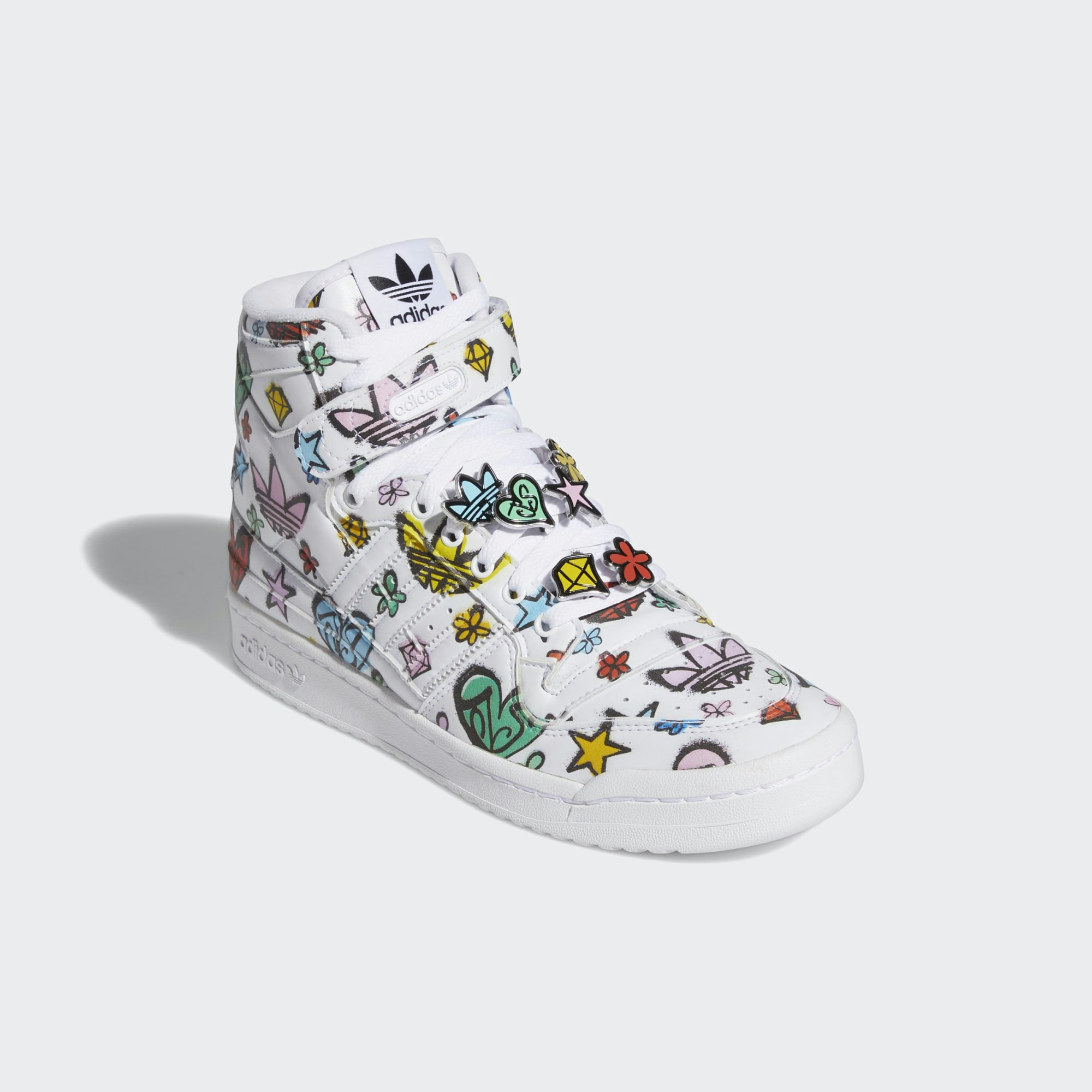 Jeremy Scott x adidas Forum 84 High "Monogram Takeover"