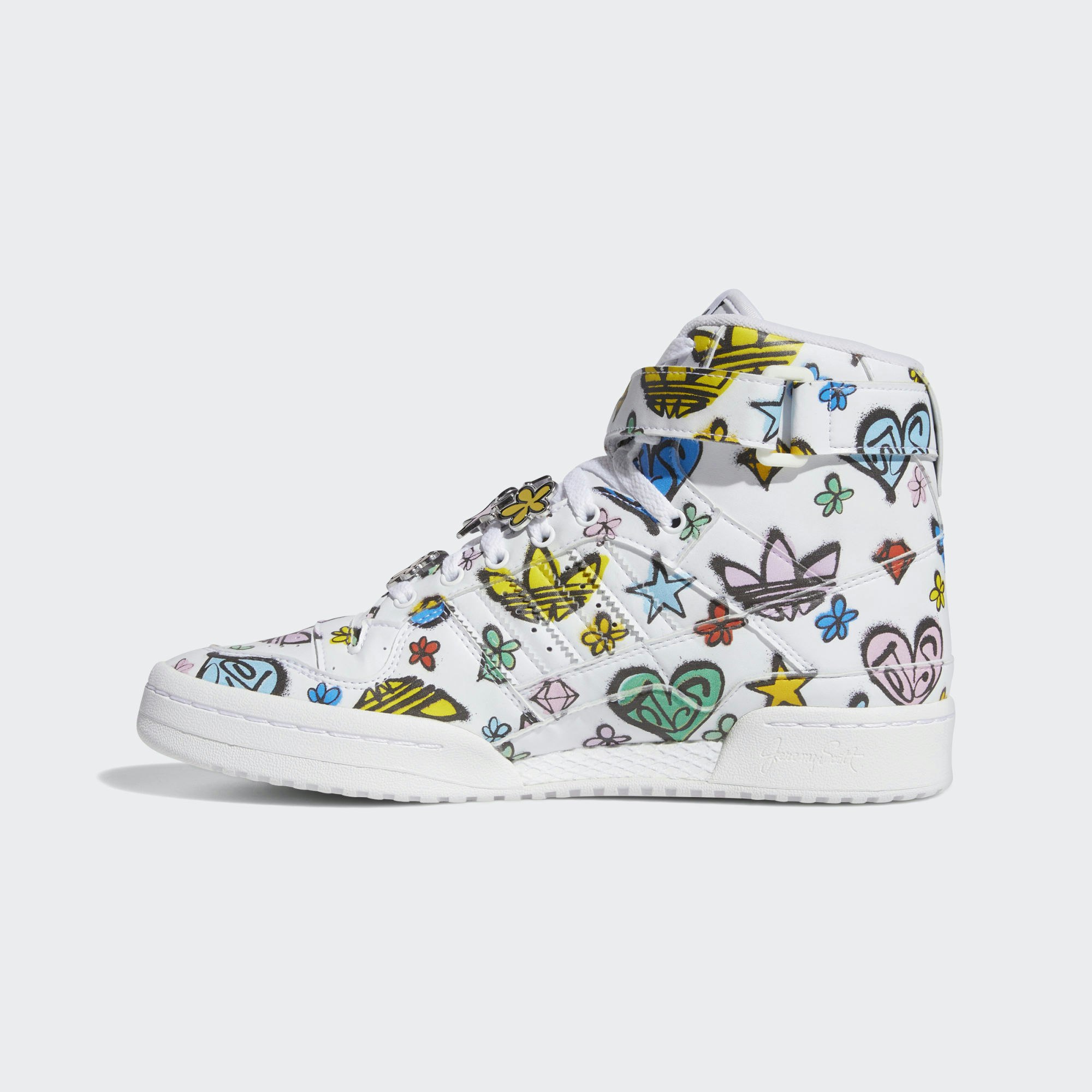 Jeremy Scott x adidas Forum 84 High "Monogram Takeover"