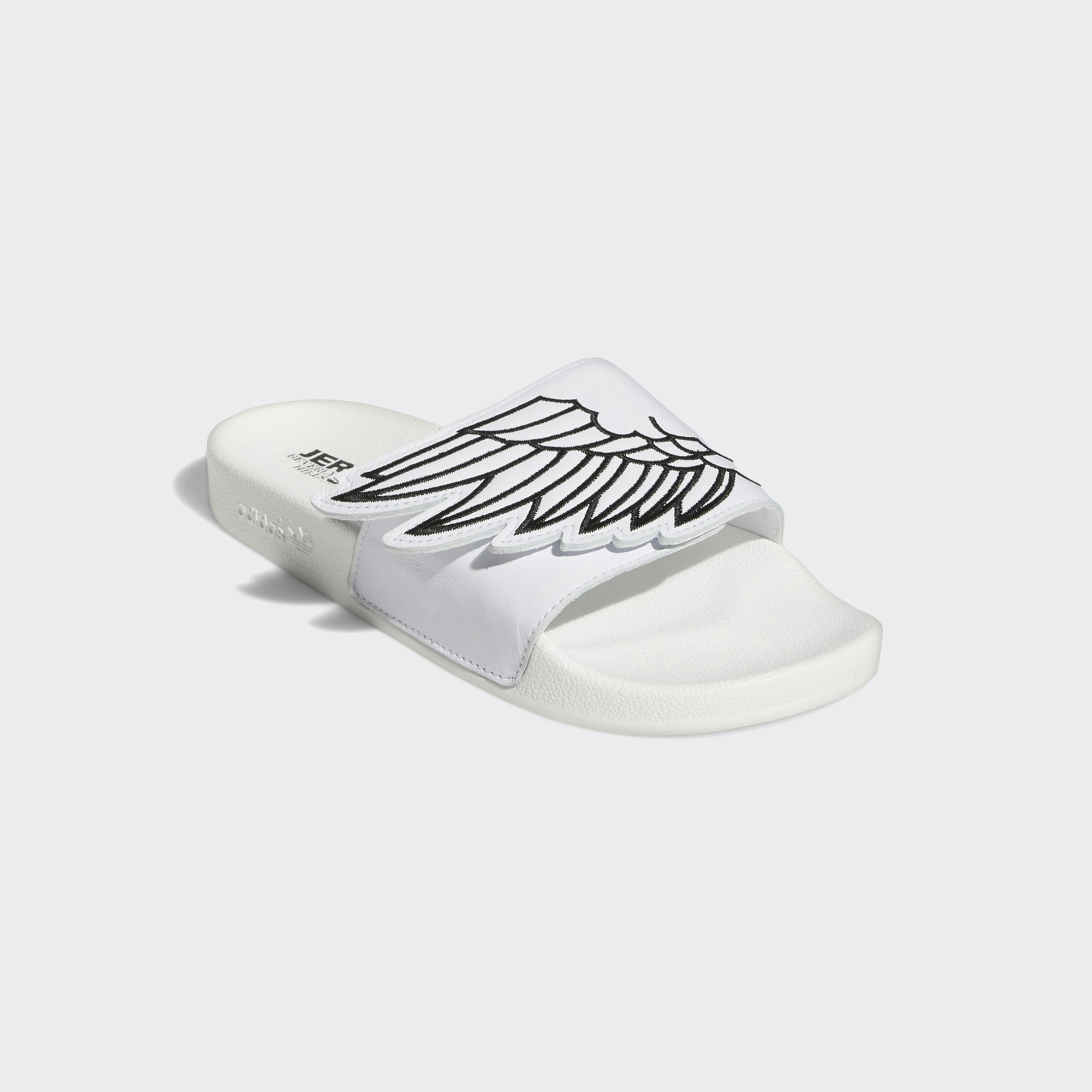 Jeremy Scott x adidas Adilette "Monogram Wings"