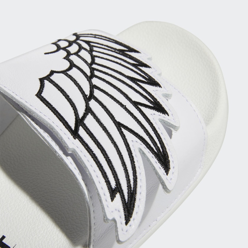 Jeremy Scott x adidas Adilette "Monogram Wings"
