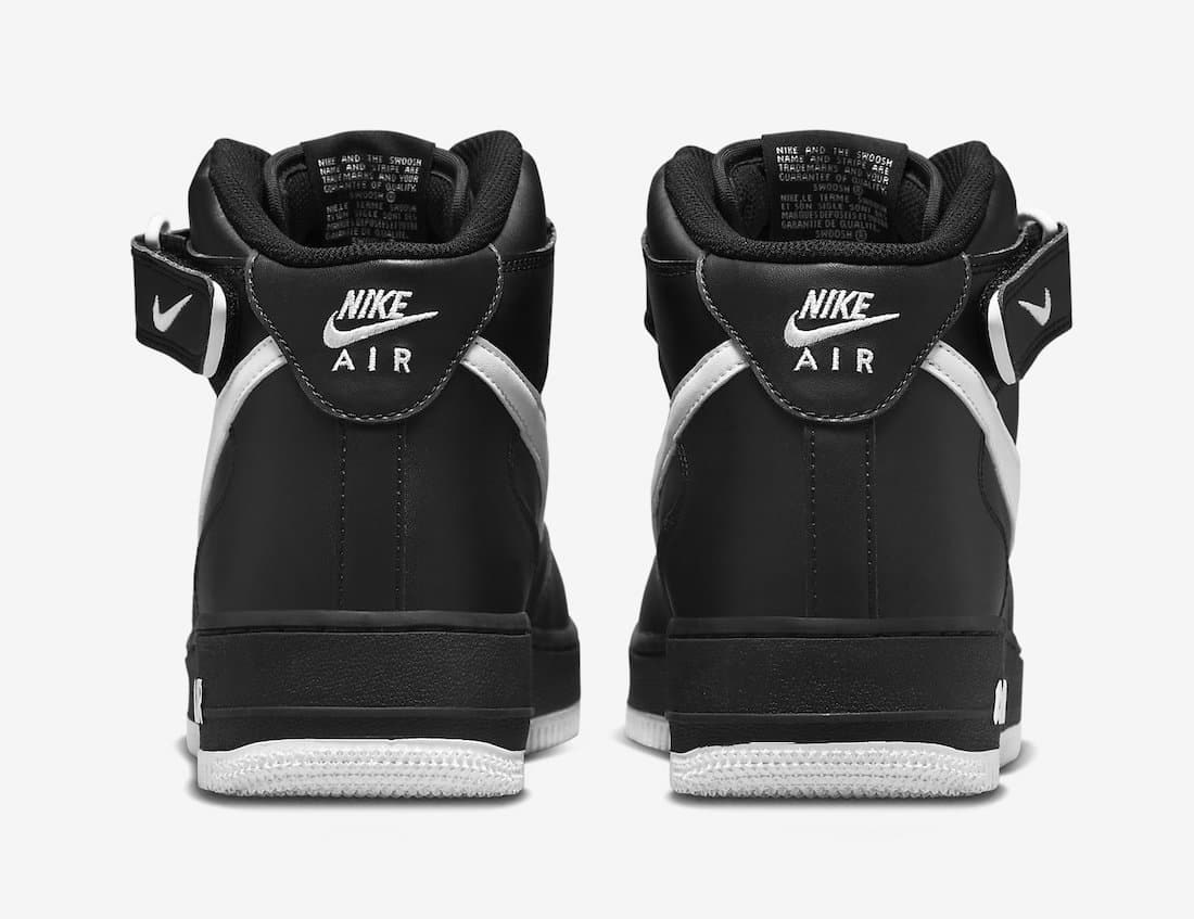 Nike Air Force 1 Mid "Black/White"