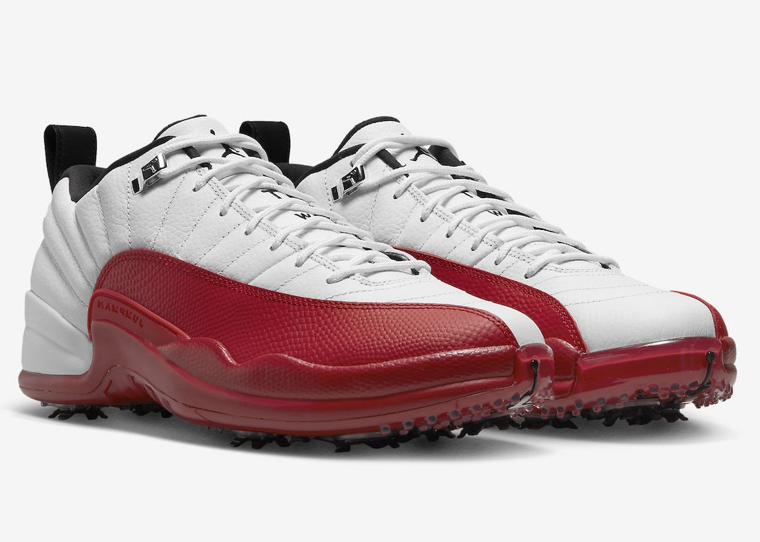 Air Jordan 12 Low Golf "Varsity Red"