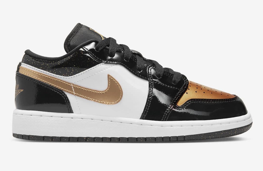 Air Jordan 1 Low GS "Gold Toe"