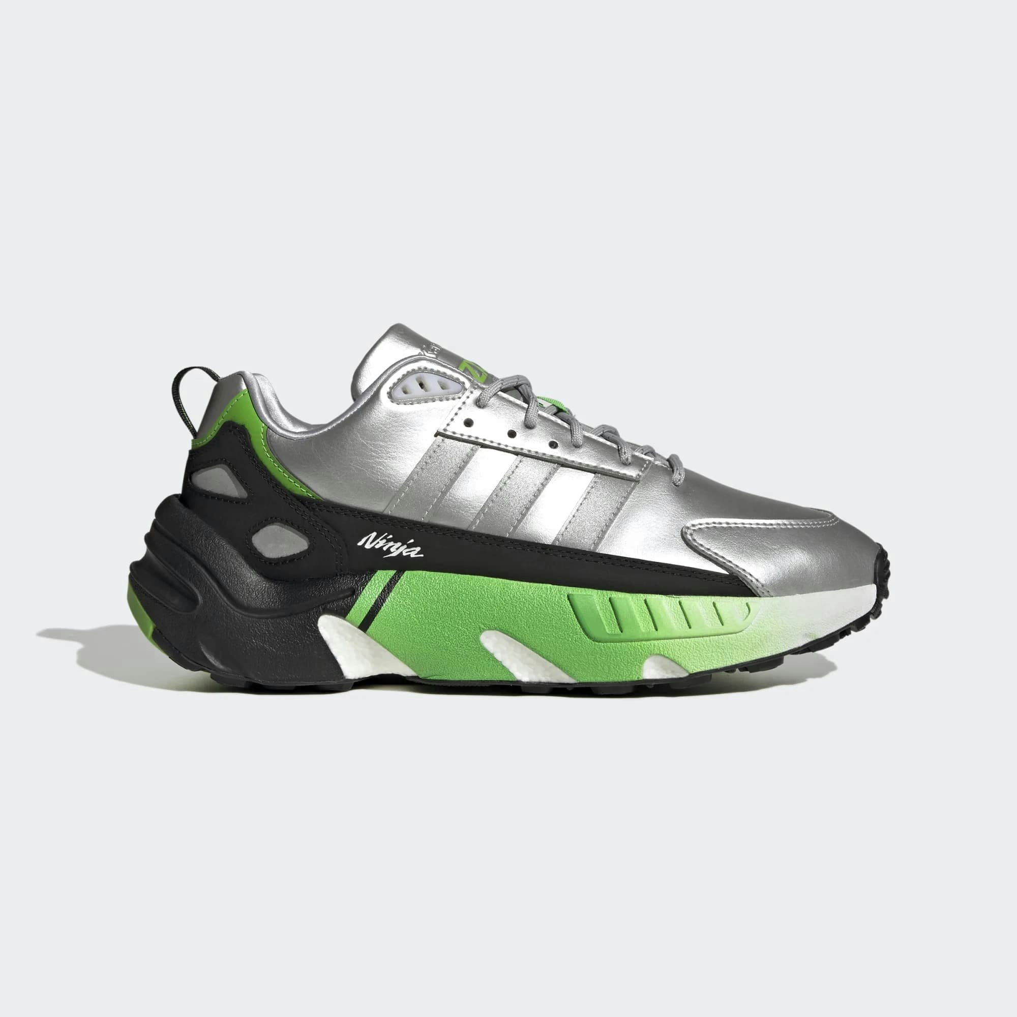 Kawasaki x adidas ZX22 "Silver Metallic"