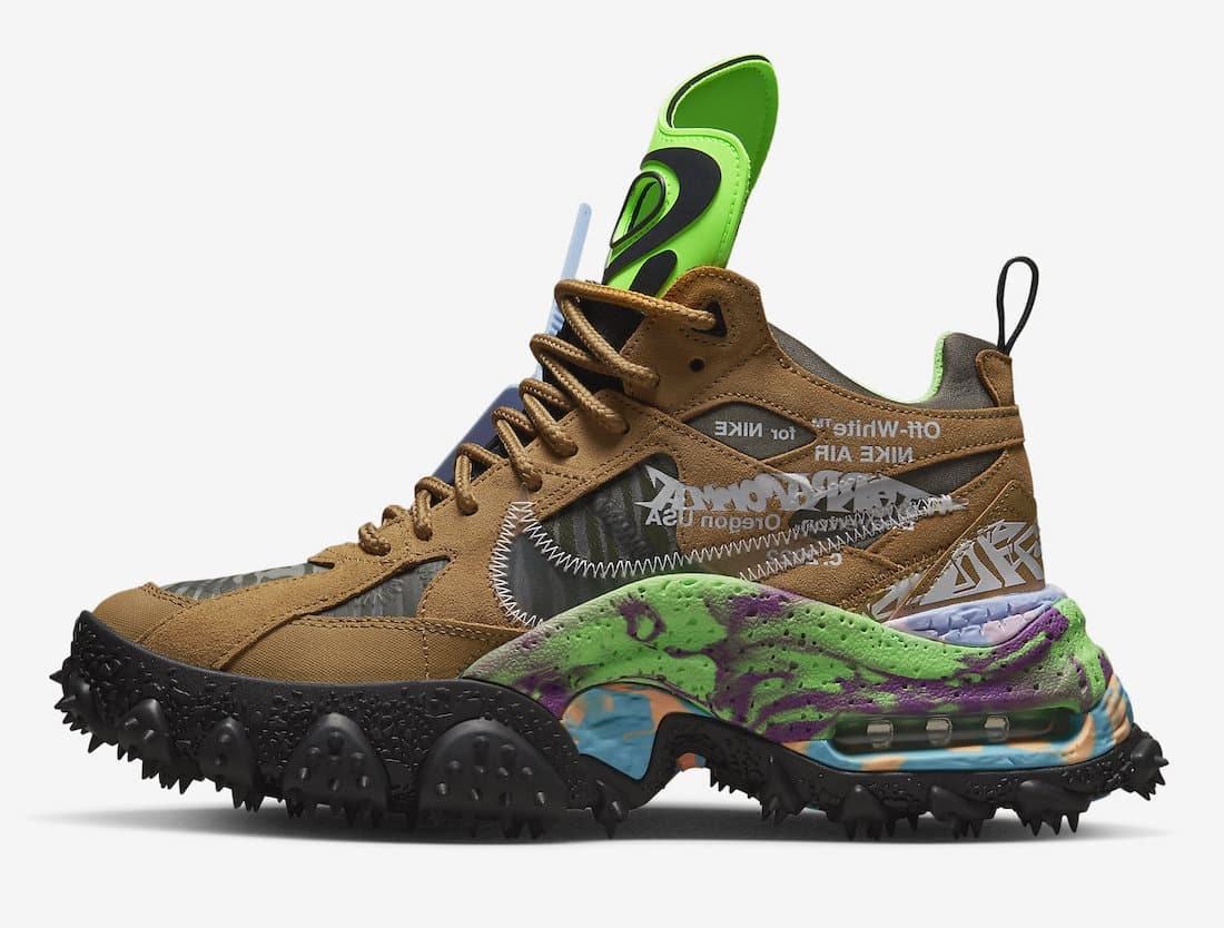 Off-White x Nike Air Terra Forma "Dark Brown"