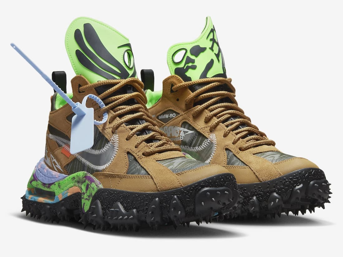 Off-White x Nike Air Terra Forma "Dark Brown"