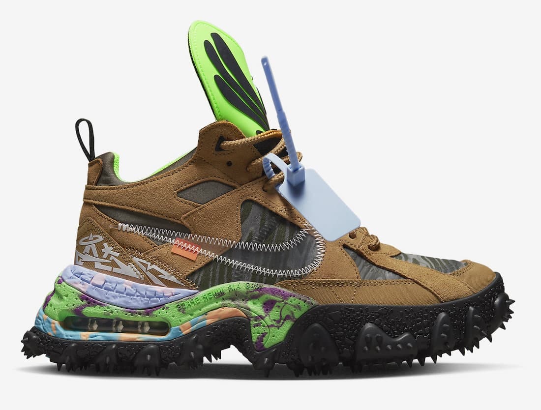 Off-White x Nike Air Terra Forma "Dark Brown"