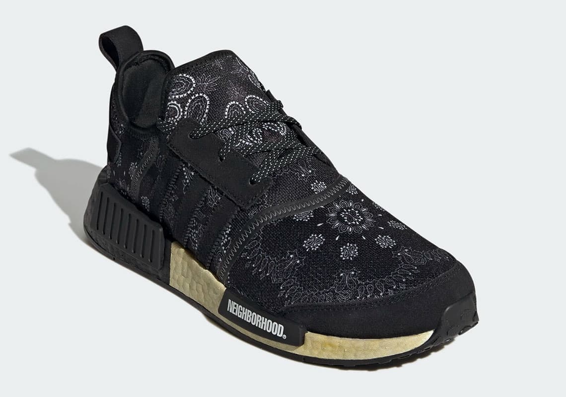 Neighborhood x adidas NMD R1 "Core Black"