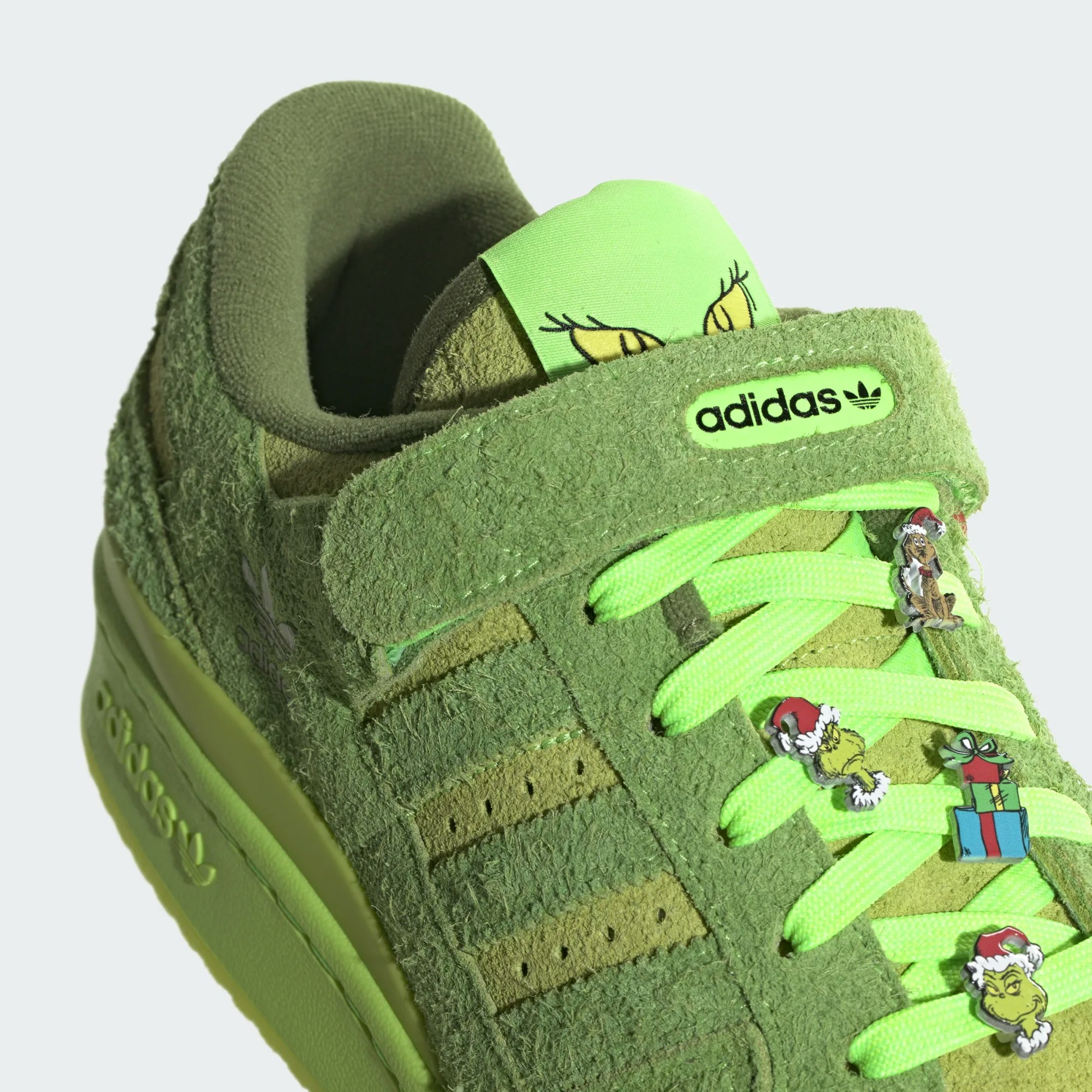 The Grinch x adidas Forum Low "Stole Christmas"