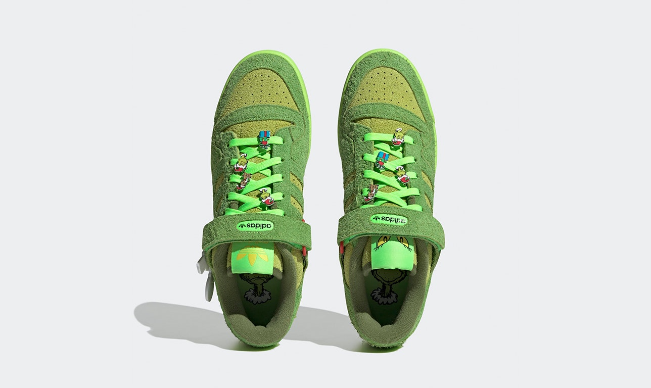 The Grinch x adidas Forum Low "Stole Christmas"
