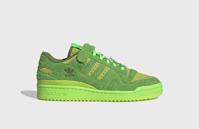 The Grinch x adidas Forum Low "Stole Christmas"