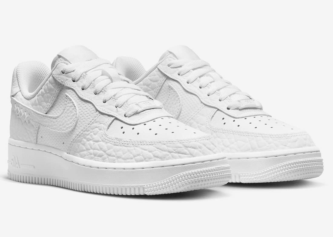 Nike Air Force 1 Low "Color of the Month" (White Snakeskin)