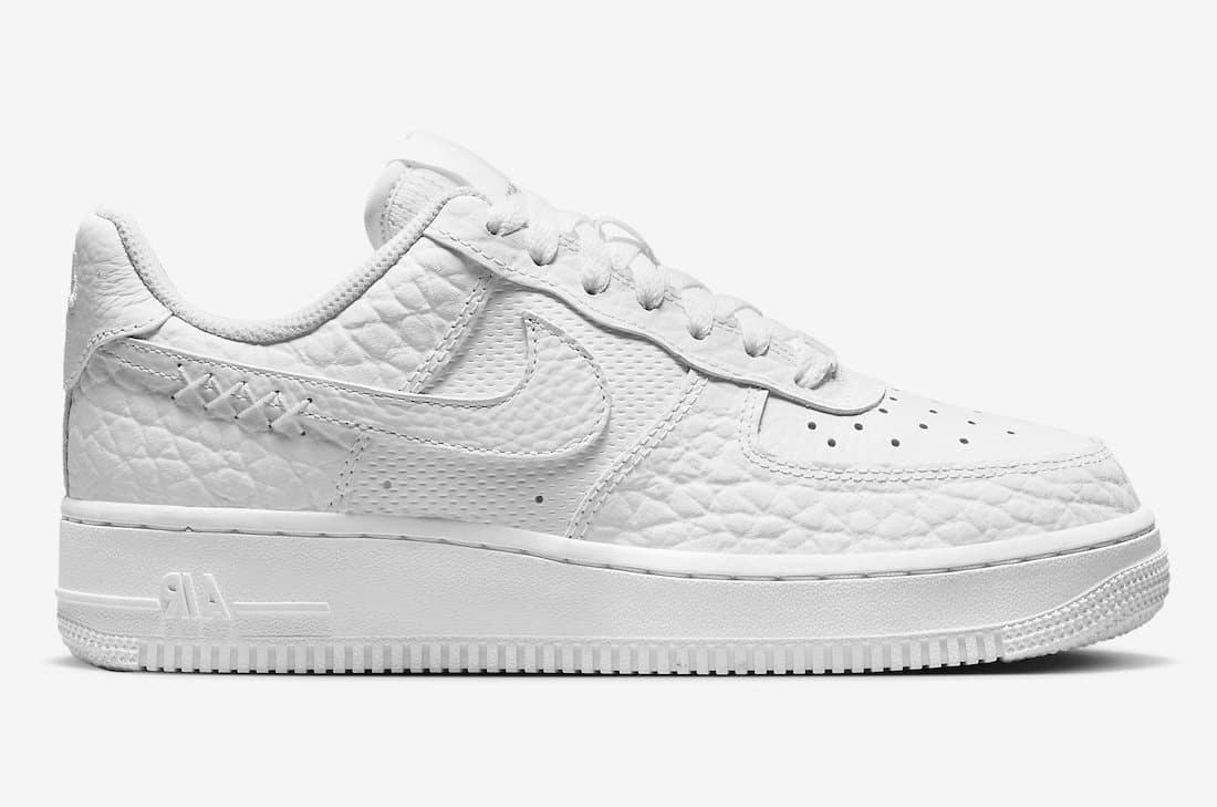 Nike Air Force 1 Low "Color of the Month" (White Snakeskin)