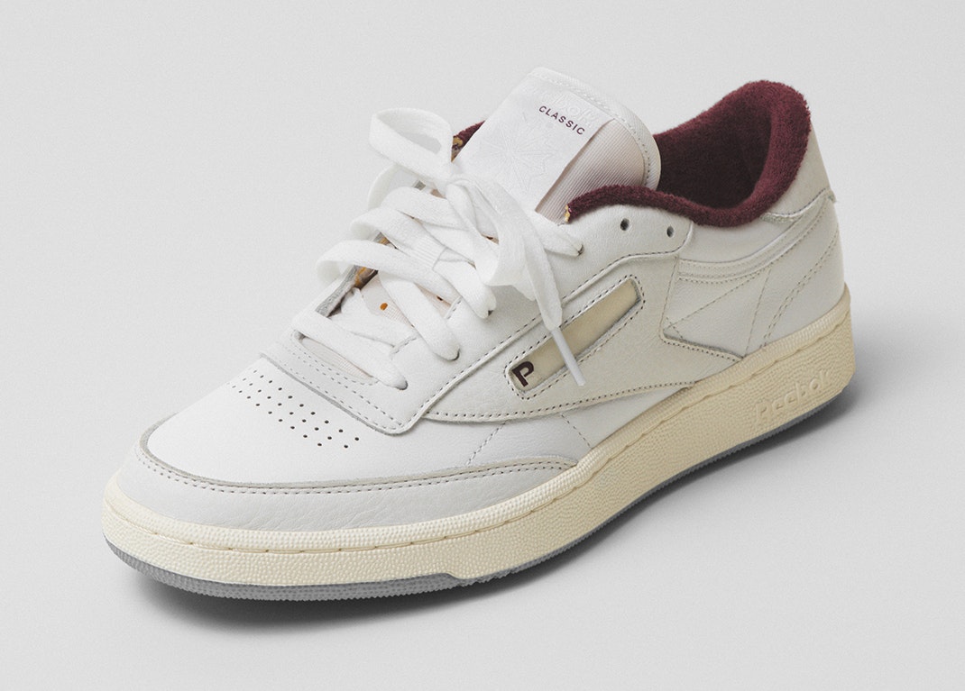 Packer x Reebok Club C 85 "Cream Burgundy"