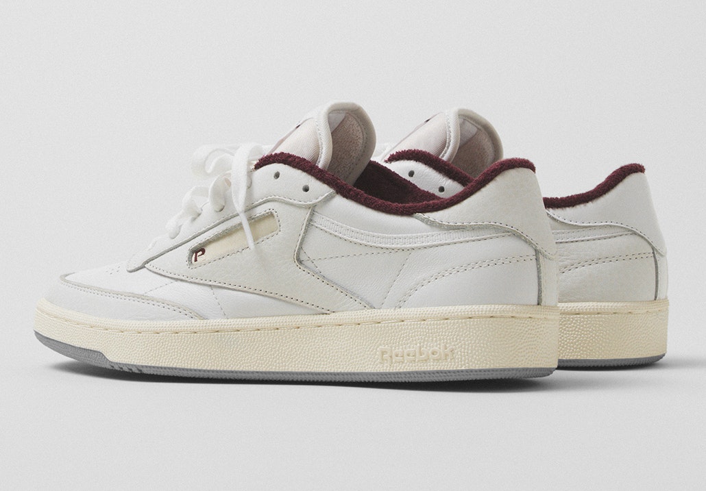 Packer x Reebok Club C 85 "Cream Burgundy"