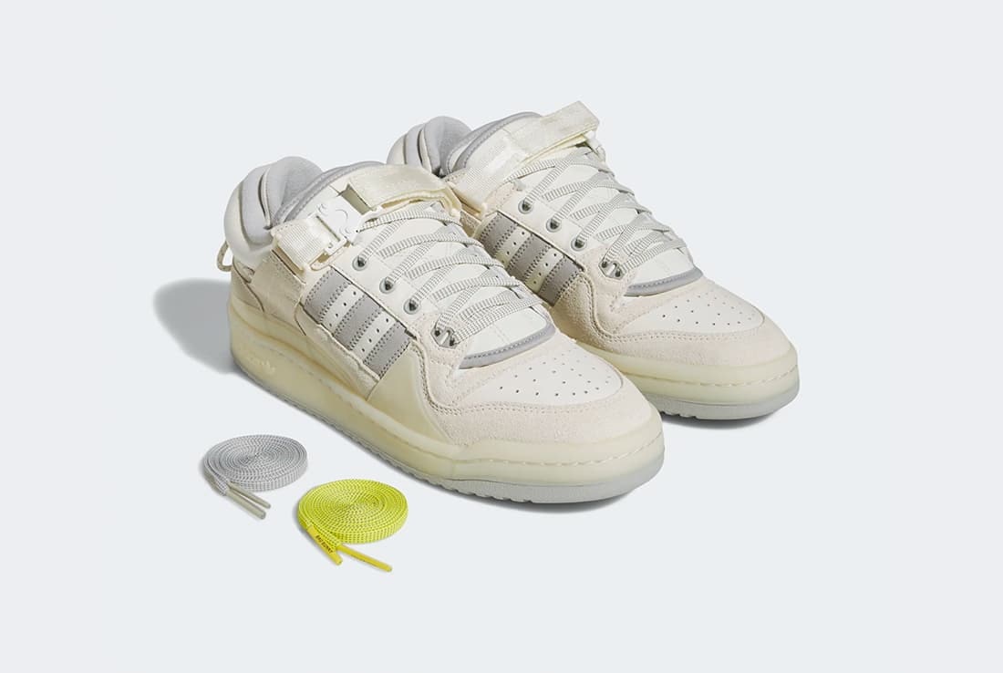 Bad Bunny x adidas Forum Buckle Low "Chalk White"