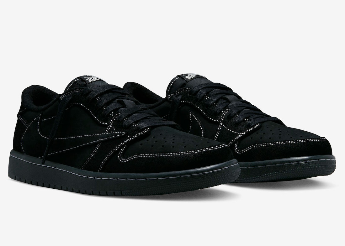 Travis Scott x Air Jordan 1 Low OG "Black Phantom"