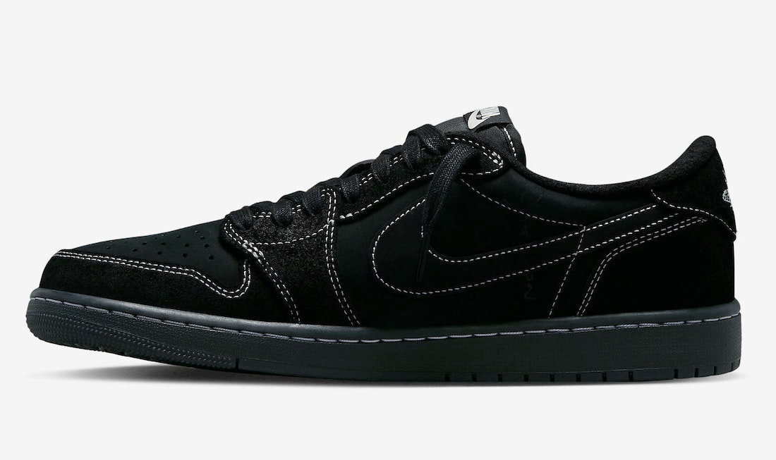 Travis Scott x Air Jordan 1 Low OG "Black Phantom"