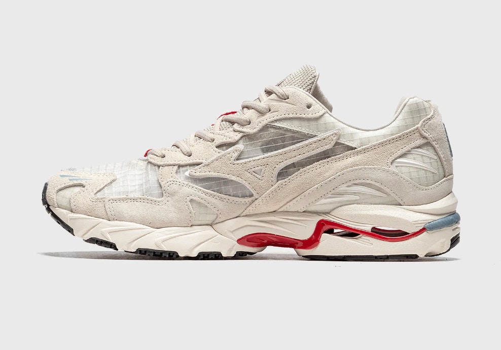 Highsnobiety x Mizuno Waverider 10 "Chinese Red"