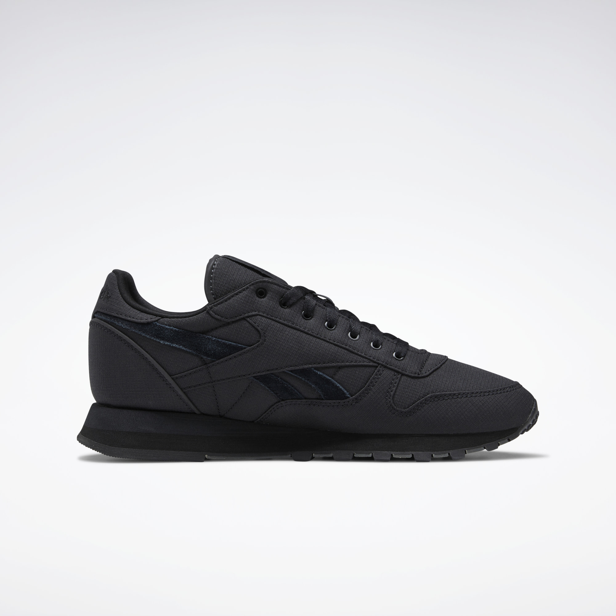 Black reebok classics sales
