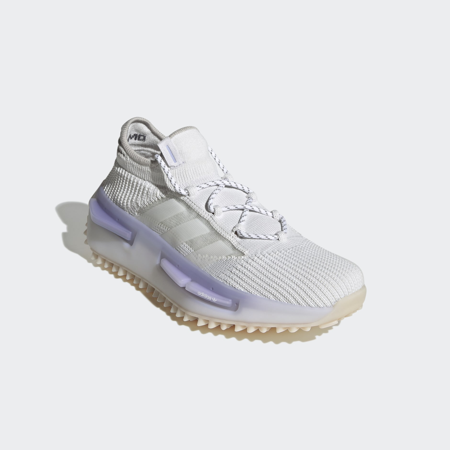 Adidas nmd white and purple womens hotsell