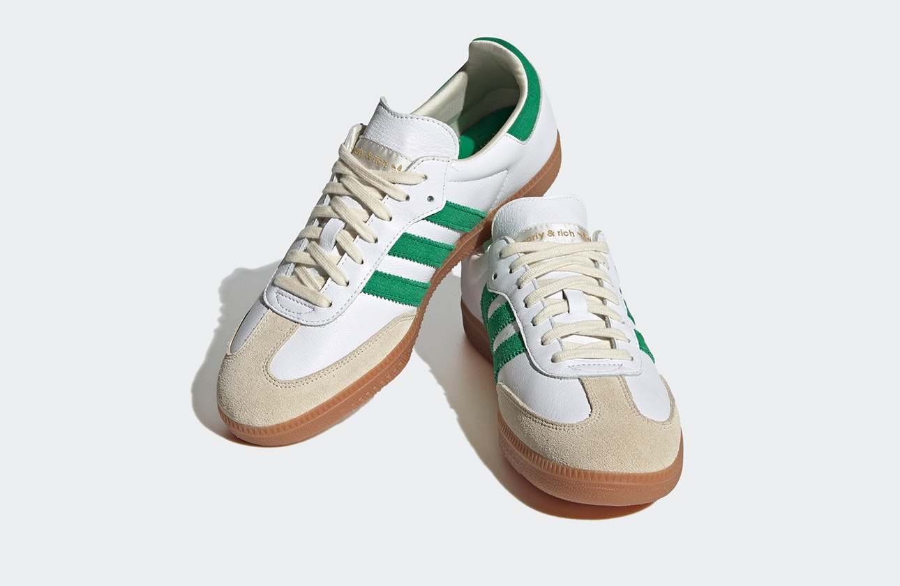 Sporty & Rich x adidas Samba OG "Cloud White"