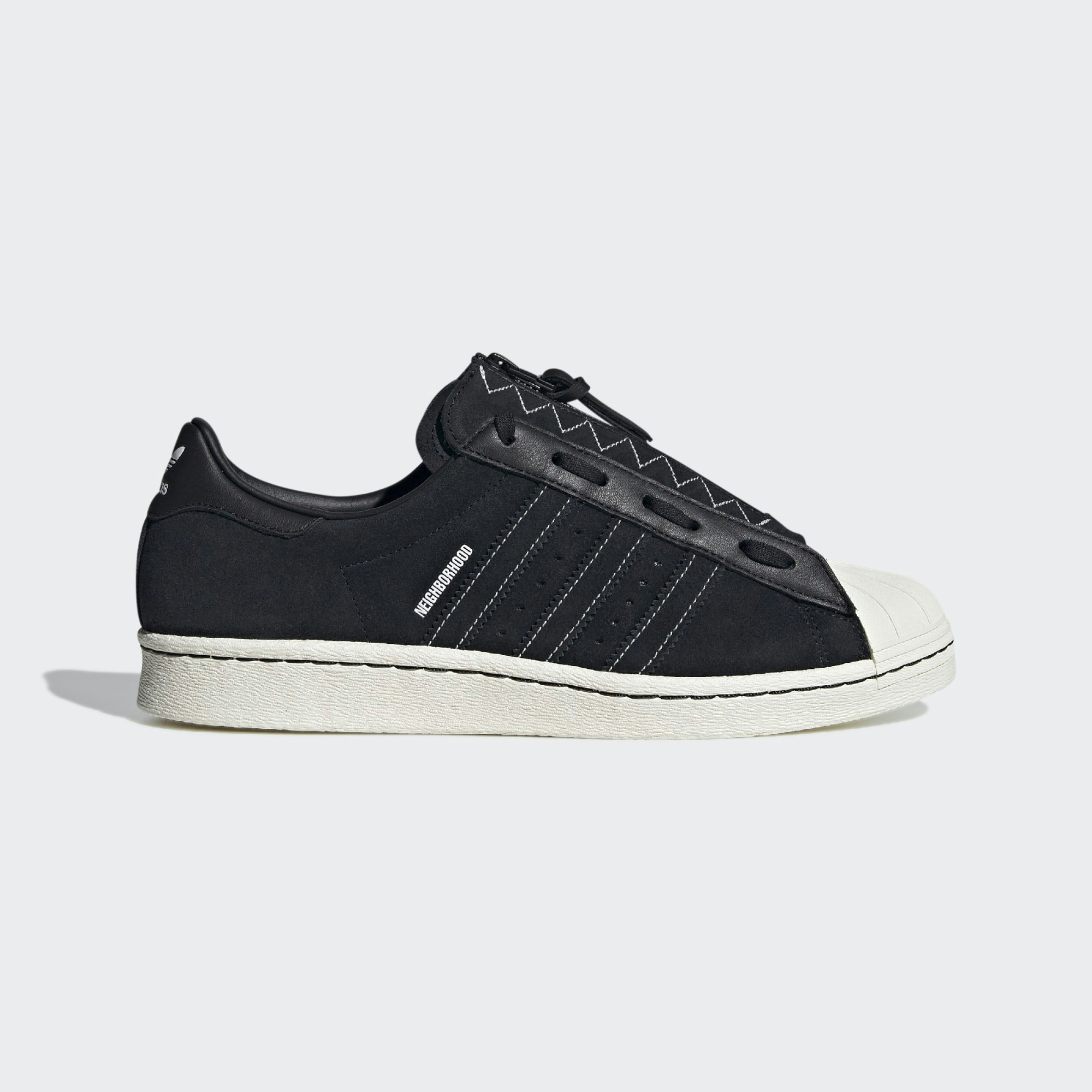 Neighborhood x adidas Superstar 80s "Core Black"