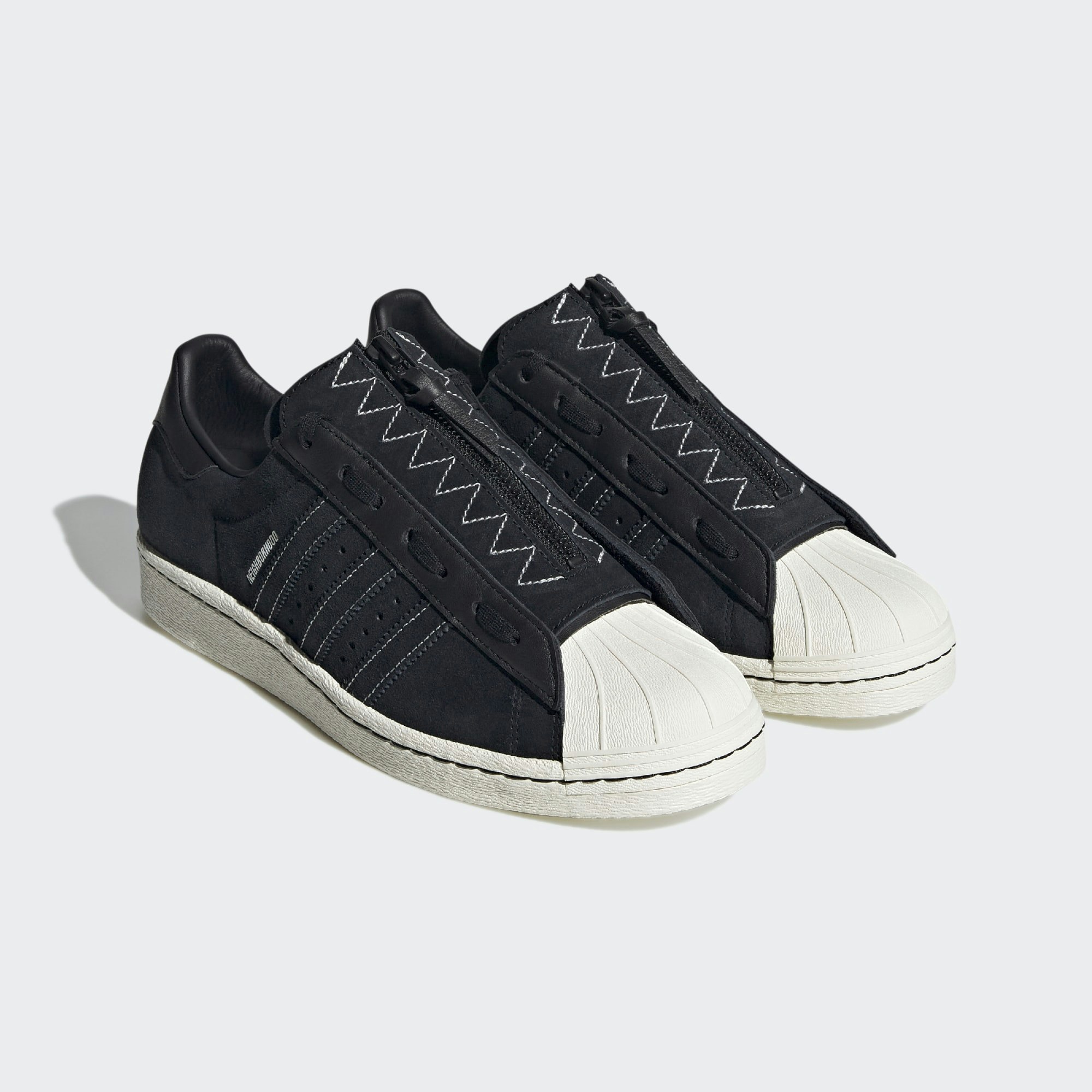 Neighborhood x adidas Superstar 80s "Core Black"