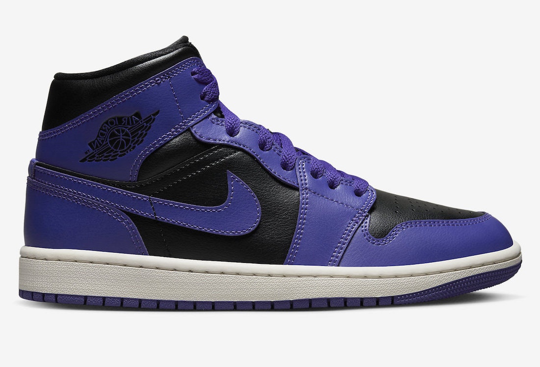 Air Jordan 1 Mid "Purple/Black"