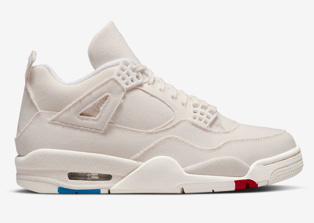 Air Jordan 4 Retro "Sail Canvas"