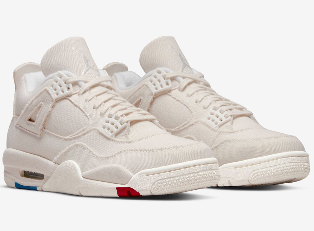 Air Jordan 4 Retro "Sail Canvas"