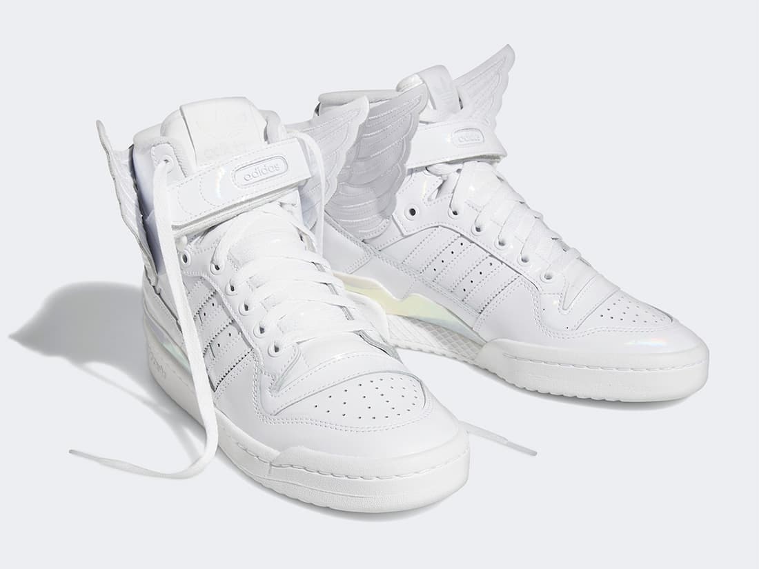 Jeremy Scott x adidas Forum Hi Wings 4.0 "White Opal"
