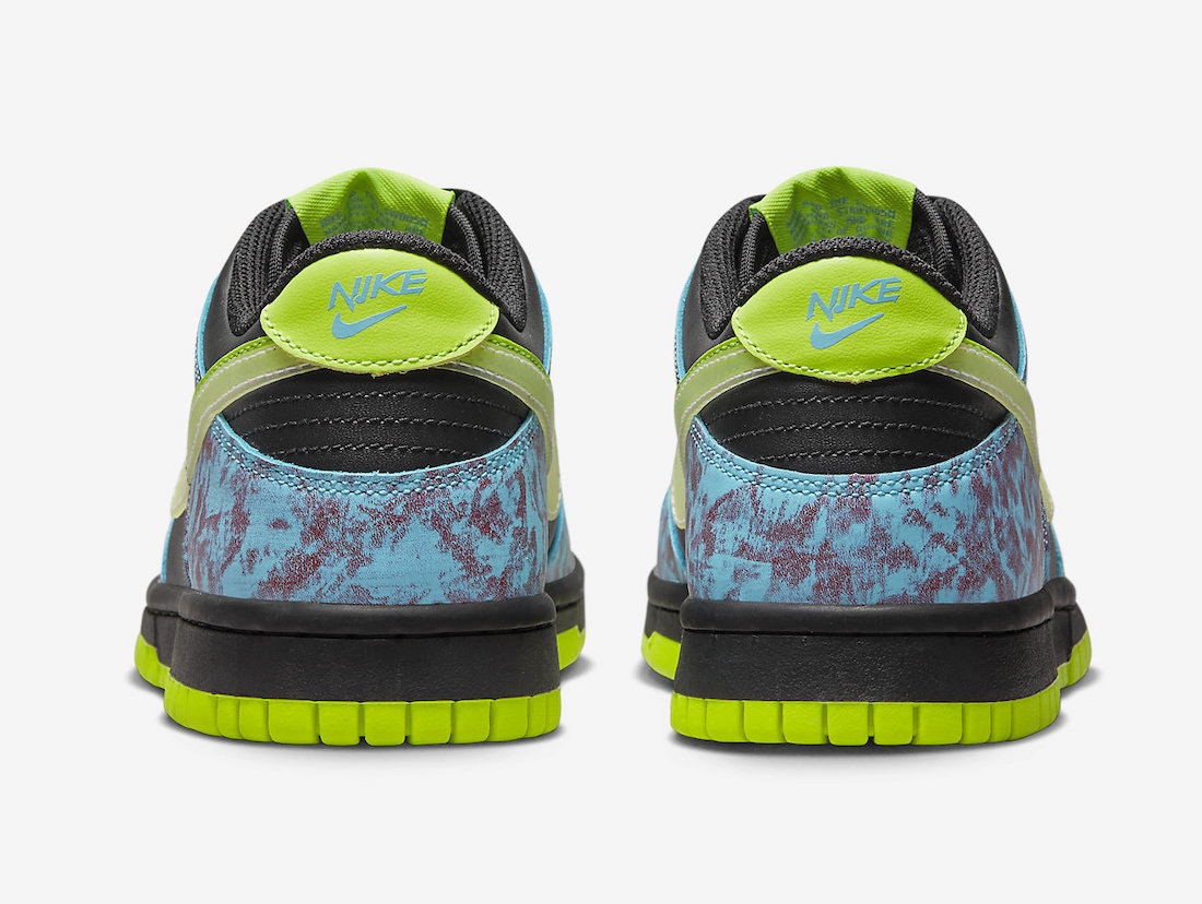 Nike Dunk Low GS "Acid Washed Volt"