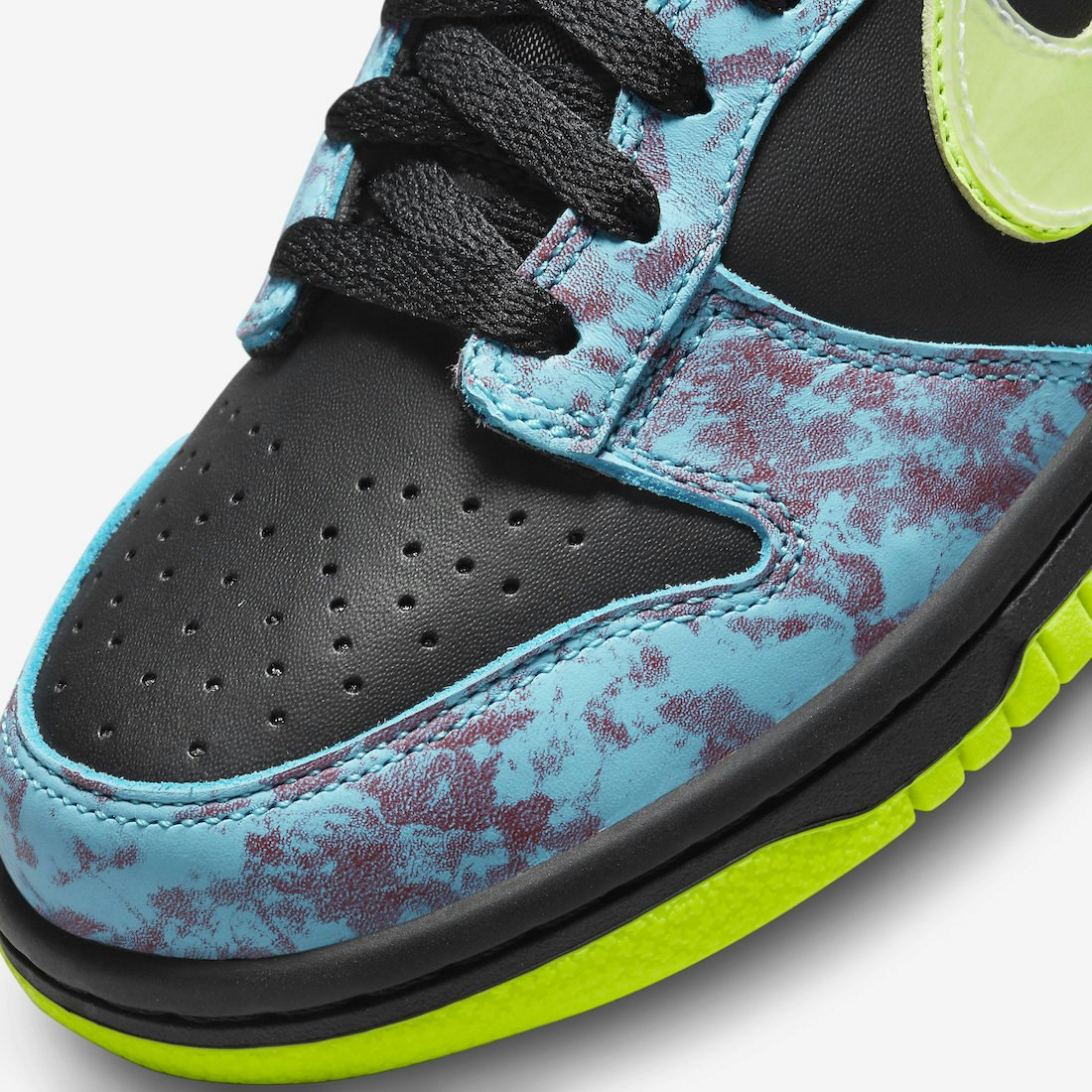 Nike Dunk Low GS "Acid Washed Volt"