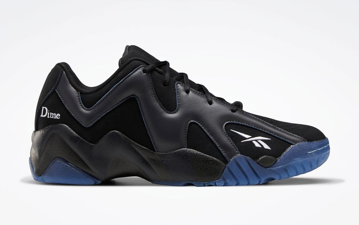 Dime x Reebok Kamikaze II Low "Black"