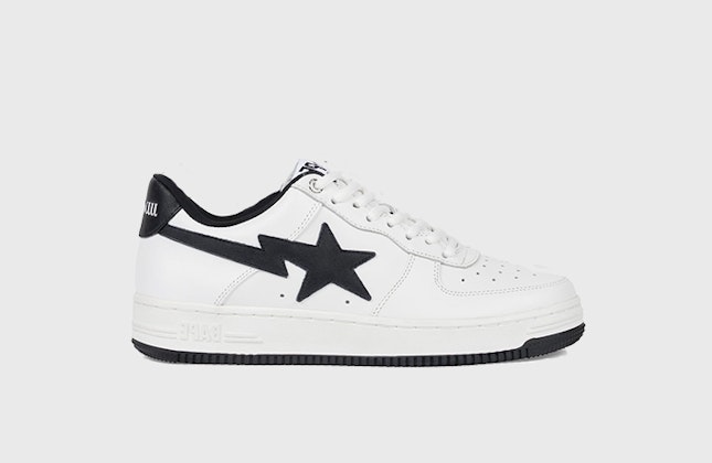 JJJJound x BAPE Bape Sta Low "White/Black" JJJJound x BAPE Bape Sta Low "White/Black"