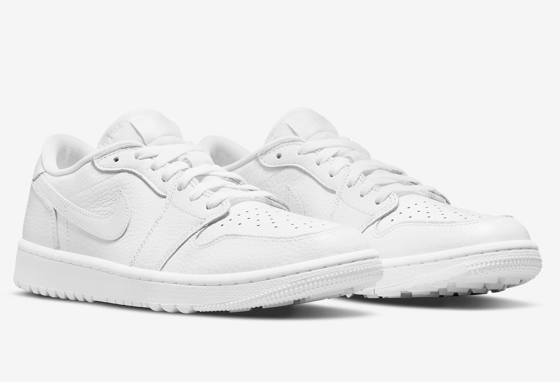 Air Jordan 1 Low Golf "Triple White"