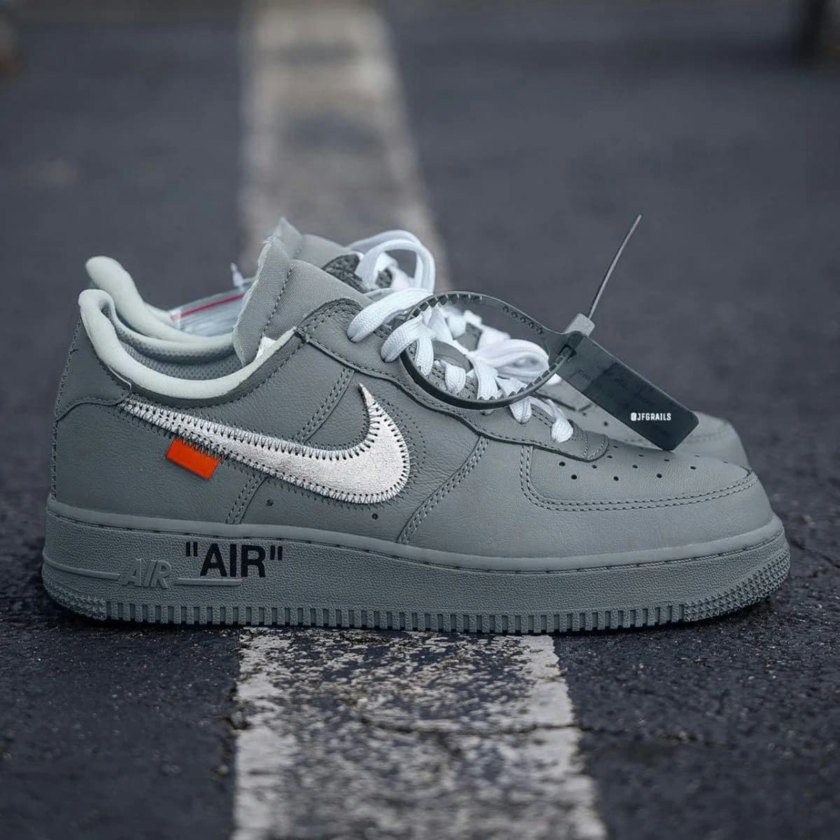 Off White X Nike Air Force 1 Low Ghost Grey Kaufen Off White X Nike Air Force 1 Low Ghost Grey Kaufen