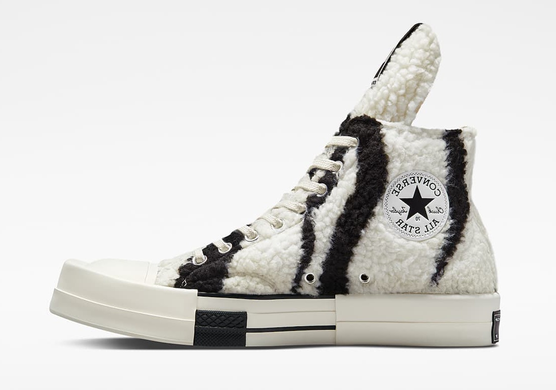 Rick Owens x Converse Chuck 70 High "Lily White"