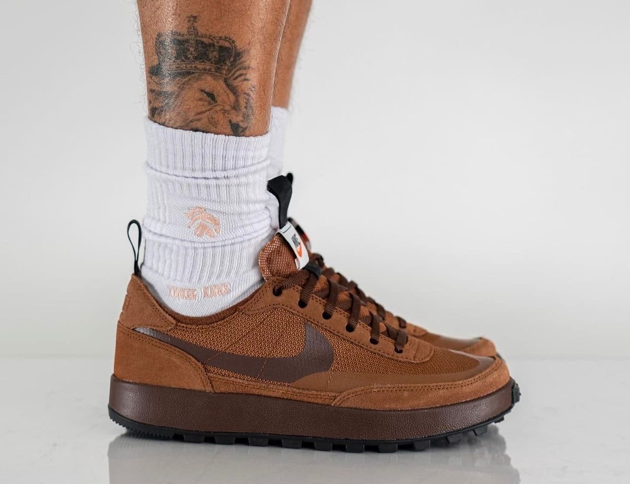 Tom Sachs x Nikecraft GENERAL PURPOSE SHOE "Field Brown"